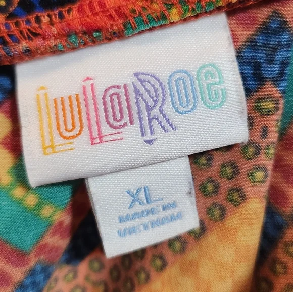 LULAROE XL pleated full SKIRT - Picture 3 of 4